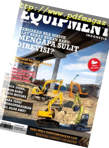 Equipment Indonesia – Januari 2016 Cover