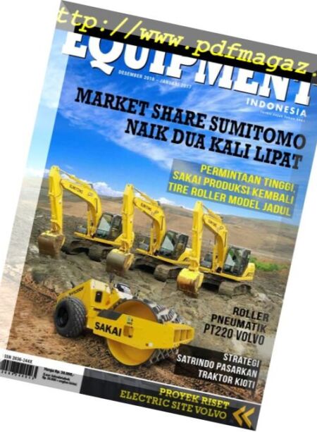 Equipment Indonesia – November 2016 Cover