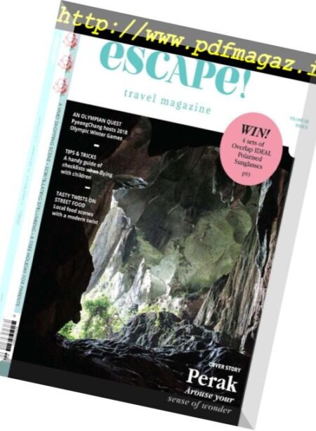 escape! Malaysia – June 2017 Cover