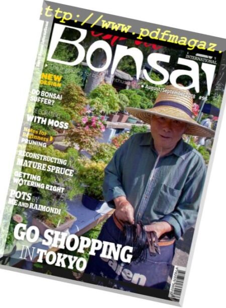 Esprit Bonsai International – August 2018 Cover