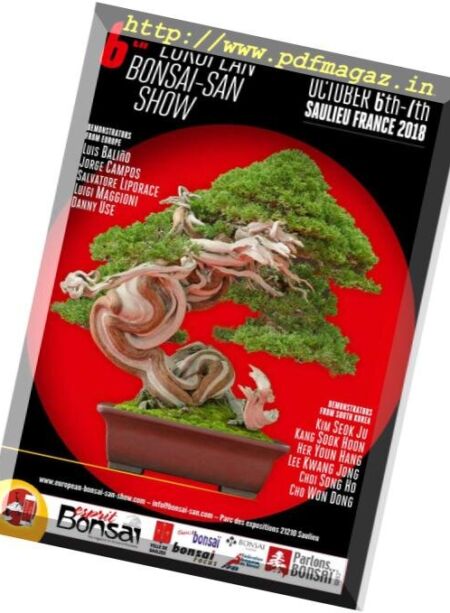 Esprit Bonsai International – October 2018 Cover