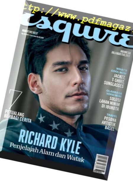 Esquire Indonesia – Juli 2017 Cover
