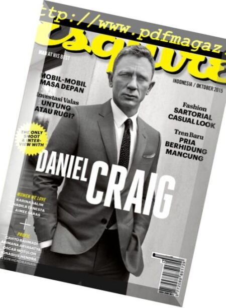 Esquire Indonesia – Oktober 2015 Cover