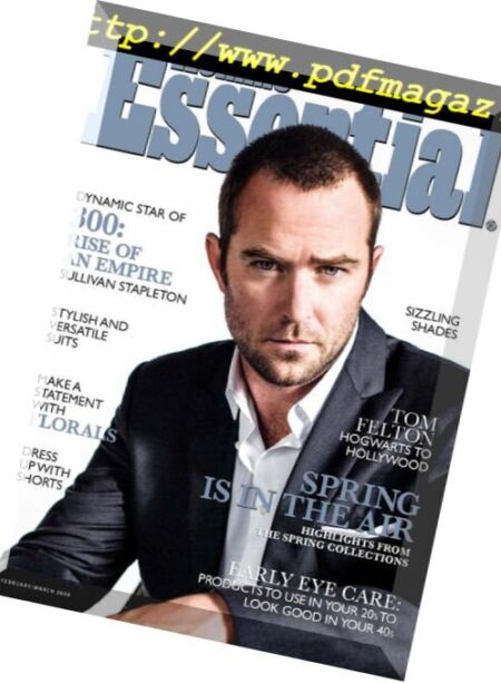 Essential Homme – March-April 2014 Cover