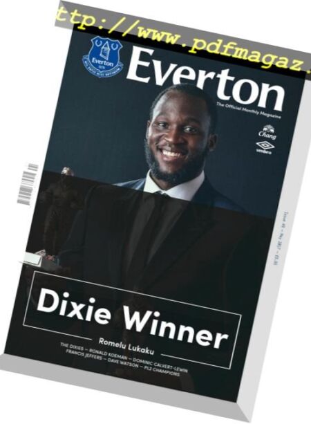 Everton Magazine – May 2017 Cover