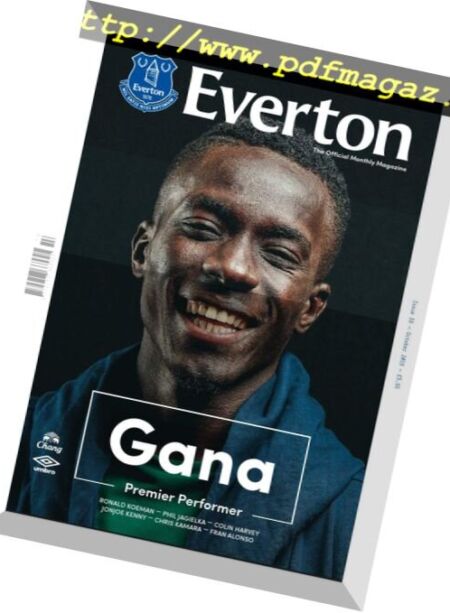 Everton Magazine – October 2016 Cover