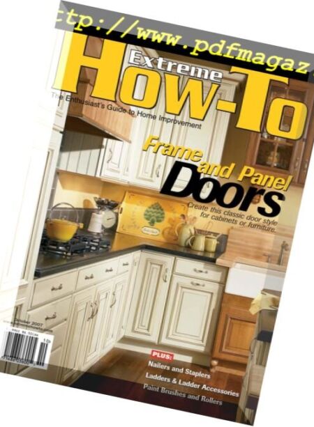 Extreme How To – October 2007 Cover