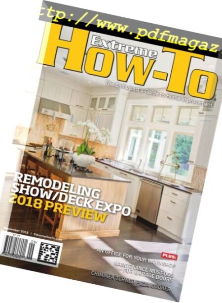 Extreme How-To – September 2018 Cover