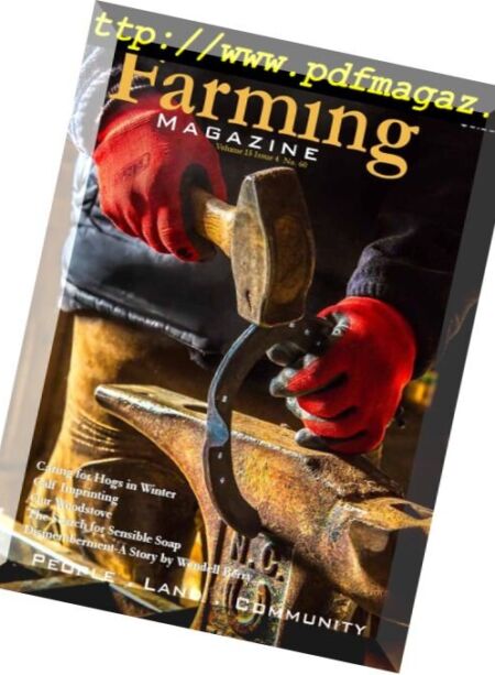 Farming Magazine – August 2015 Cover