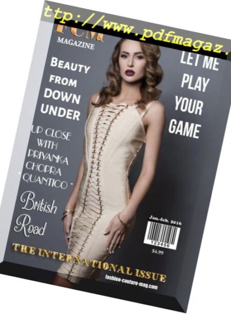 Fashion Couture – January 2016 Cover