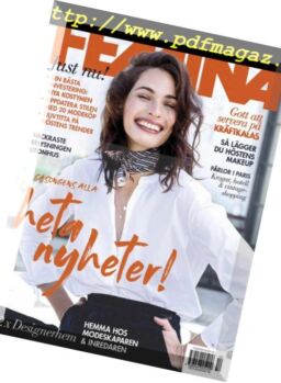 Femina Sweden – October 2018