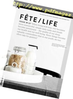 Fete – July 2018