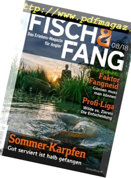 Fisch & Fang – August 2018 Cover