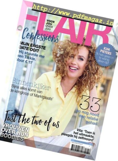 Flair Netherlands – 03 oktober 2018 Cover