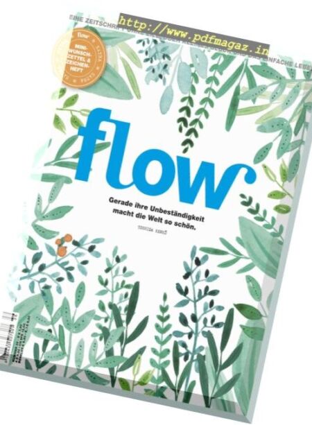Flow – August 2018 Cover