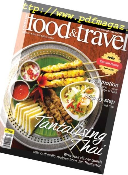 Food & Travel – April 2015 Cover