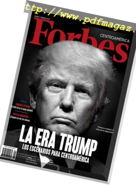 Forbes Centroamerica – enero 2017 Cover
