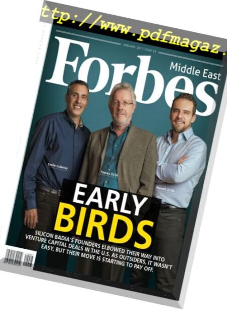 Forbes Middle East English Edition – January 2017 Cover