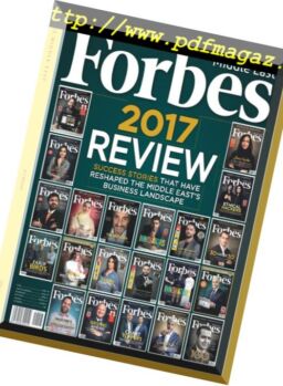 Forbes Middle East English Edition – January 2018