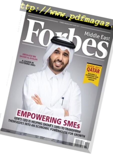 Forbes Middle East English Edition – July 2017 Cover