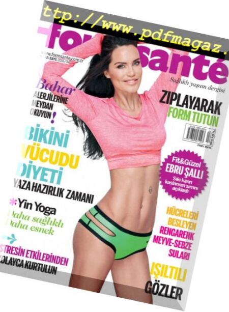 Formsante – Nisan 2016 Cover