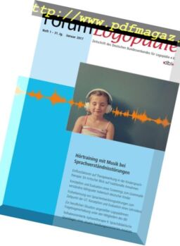 Forum Logopadie – Januar 2017