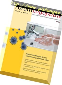 Forum Logopadie – Mai 2016