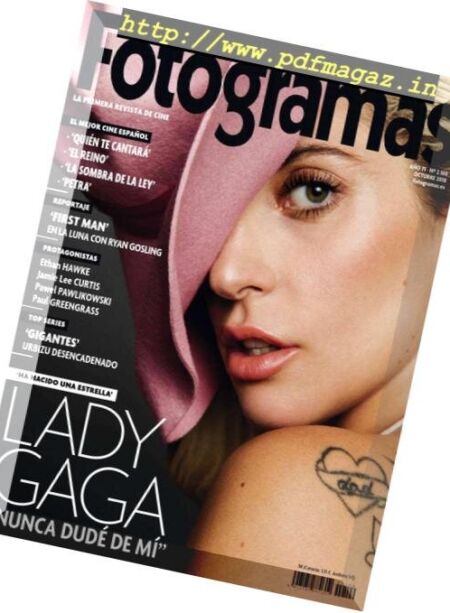 Fotogramas – octubre 2018 Cover