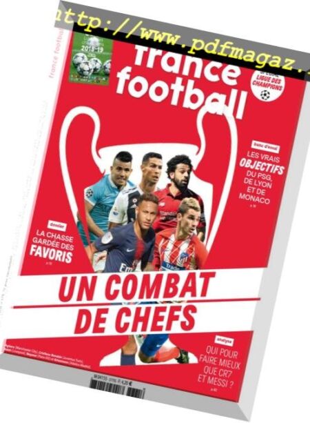 France Football – 18 Septembre 2018 Cover
