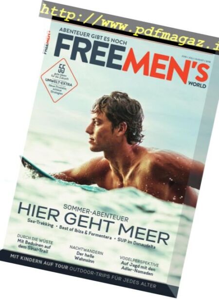 Free Men’s World – Juni-August 2018 Cover