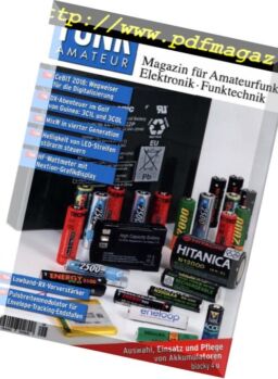 Funkamateur – August 2018