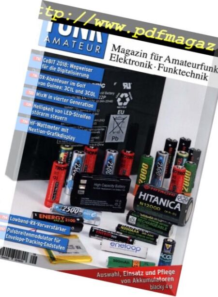 Funkamateur – August 2018 Cover
