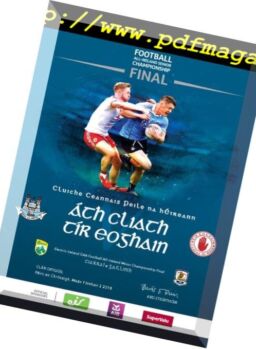 GAA Match Programmes – September 02, 2018