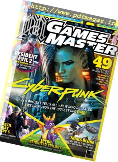 Gamesmaster – September 2018 Cover