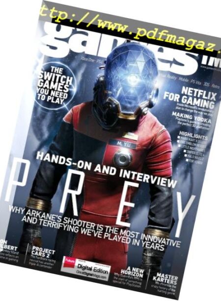 GamesTM – April 2017 Cover