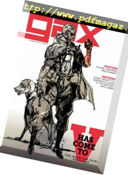 Gax – October 2015 Cover