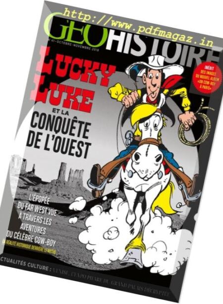 Geo Histoire – Octobre-Novembre 2018 Cover