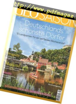 Geo Saison – Oktober 2018