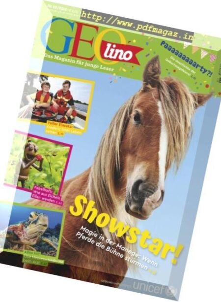 GEOlino – Oktober 2018 Cover