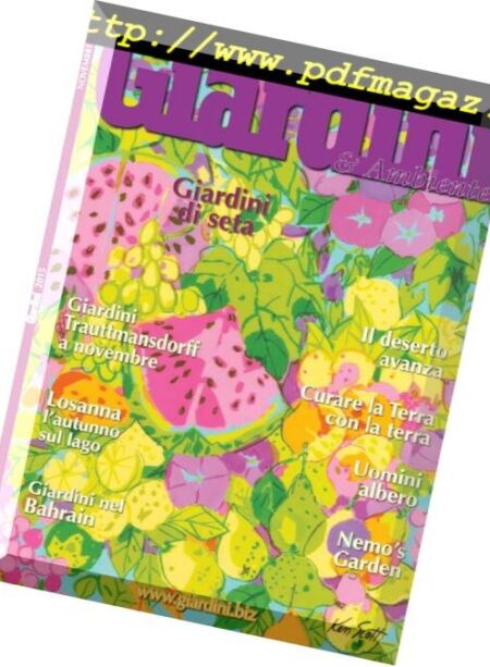 Giardini & Ambiente – novembre 2015 Cover