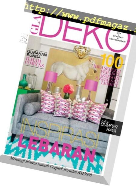 Glam Deko Malaysia – Jun 2015 Cover