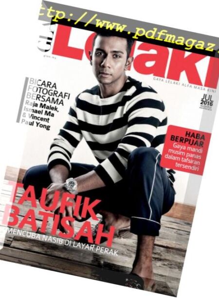 Glam Lelaki – Julai 2016 Cover