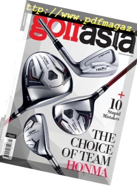 Golf Asia – March 2017 Cover
