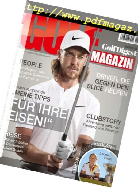 Golf Magazin – August 2018 Cover