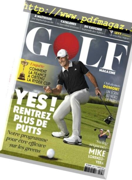 Golf Magazine France – aout 2018 Cover