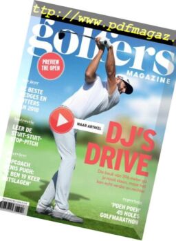 Golfers Magazine – juli 2018