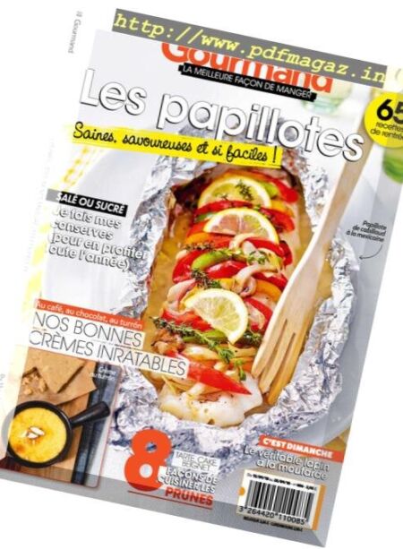 Gourmand – 12 Septembre 2018 Cover