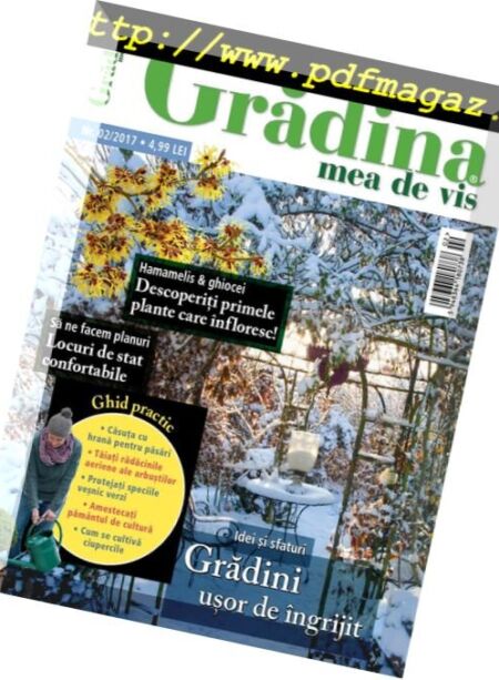 Gradina mea de vis – februarie 2017 Cover