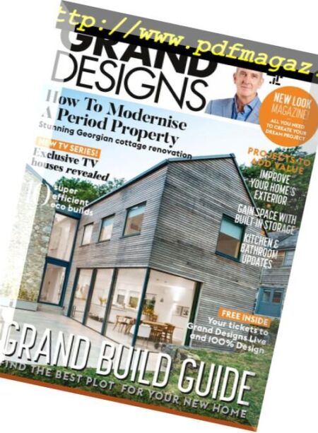 Grand Designs UK – September 2018 Cover