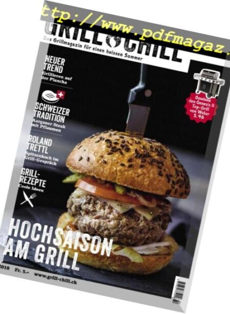 Grill&Chill – Mai-Juni 2018 Cover